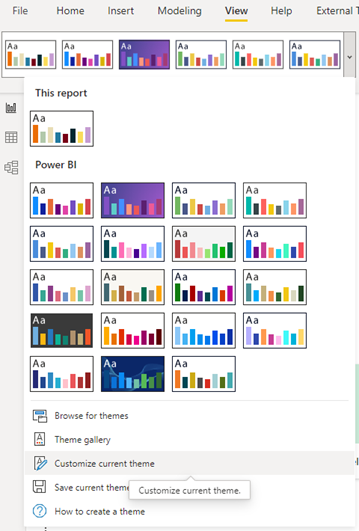 Power BI Report Themes | element61