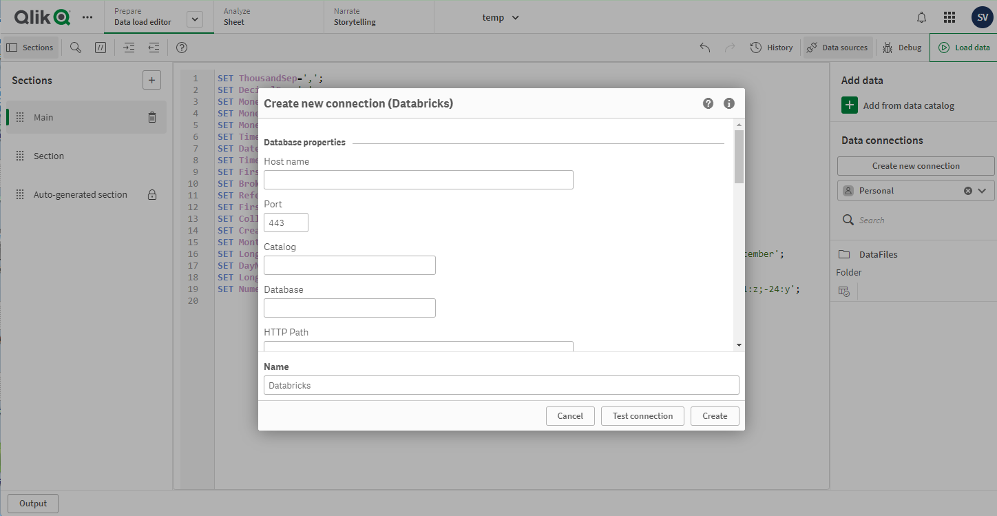 Picture 2 - Create new connection