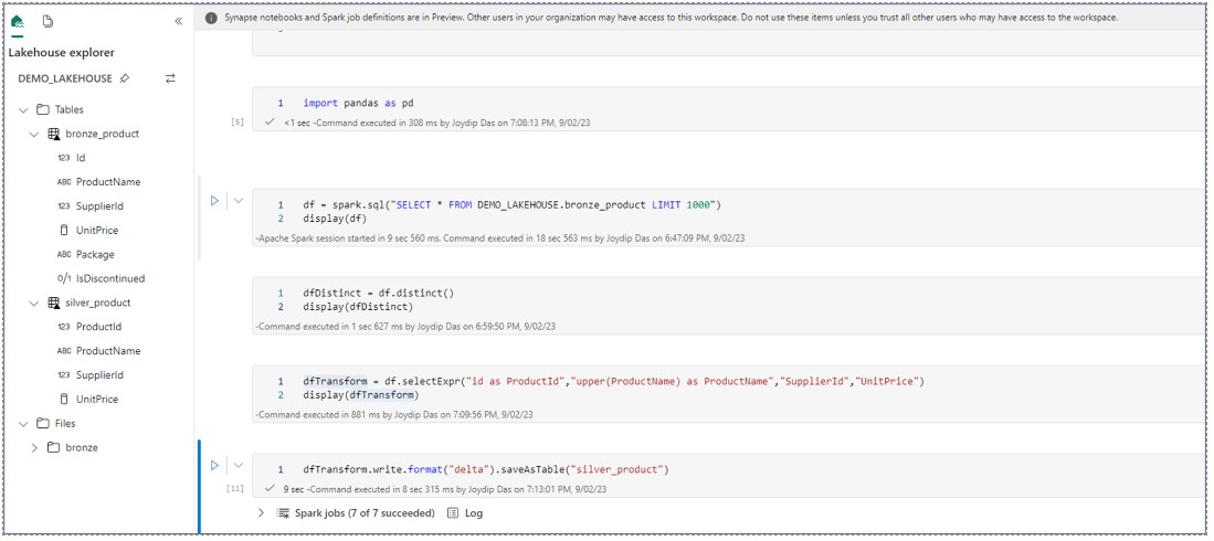 	Image 6 - Data curation with python