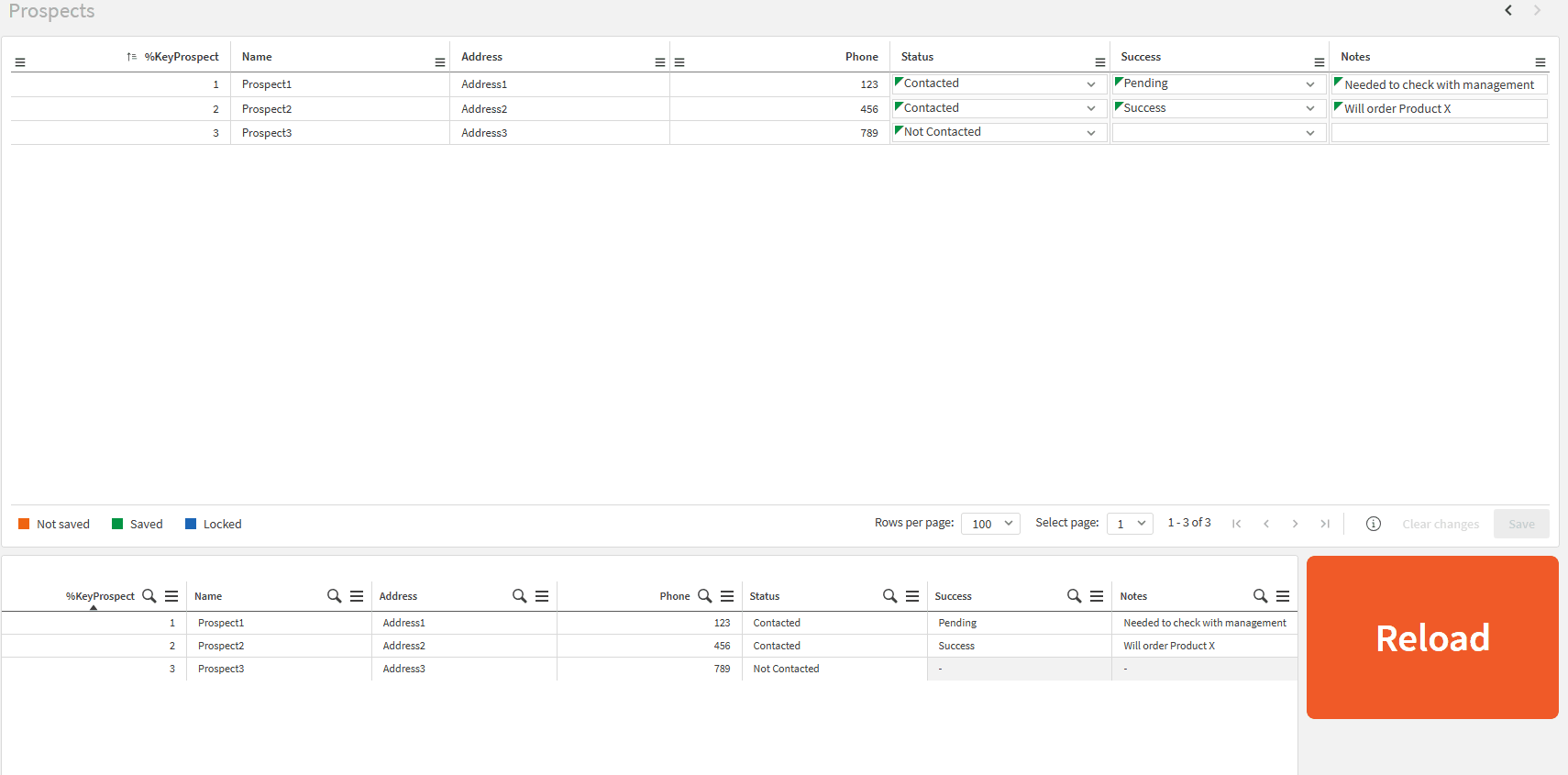 How input is added to the data model