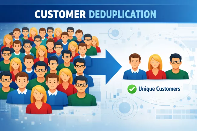 Customer deduplication Cover image